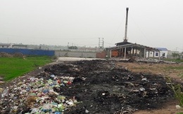 An Lão (Hải Phòng): Lò đốt rác sinh hoạt biến thành đốt rác thải công nghiệp