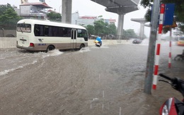 Hà Nội: Nơi mưa ngập trắng băng, dân thi nhau bắt cá, nơi chỉ đủ ướt đường