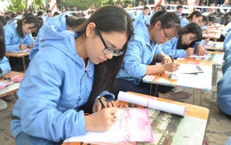 Hải Phòng: Gần 500 học sinh giỏi dự khai bút đầu Xuân