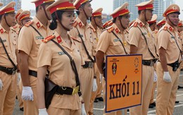 Trang trọng lễ xuất quân của 1.000 CSGT phục vụ APEC ở Đà Nẵng