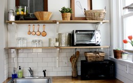 4 cách sắp xếp cho nhà bếp nhỏ trở nên gọn gàng, ấm cúng