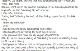 Phó hiệu trưởng lên Facebook kêu cứu vì bị luân chuyển