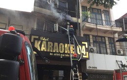 Hà Nội: Cháy quán karaoke 7 tầng trên phố Mai Hắc Đế