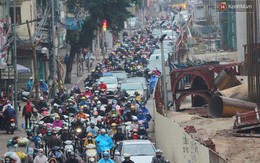 Hà Nội những ngày cận Tết - khốn khổ vì giờ nào cũng gặp cảnh tắc đường