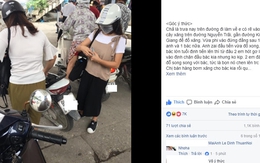 Hai cô gái gây bức xúc khi chen hàng đổ xăng với người lớn tuổi
