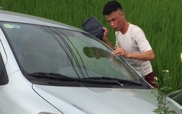 Xe ô tô của Hiệp Gà gặp nạn khi trên đường về Quảng Ninh