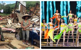 VTV nói gì khi vẫn truyền hình trực tiếp "Hoa hậu Hoàn vũ Việt Nam 2017" lúc cả nước đau lòng vì bão lũ?