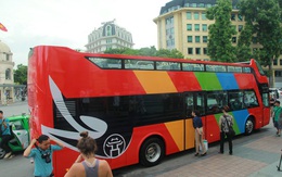 Tại sao xe buýt 2 tầng của Hà Nội lại có "mui trần"?