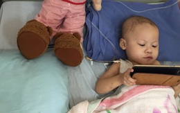 6 giờ bóc khối u 3kg trong bụng bệnh nhi 4 tuổi ở Hà Nội