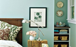 Khi đã chán đen, trắng, xám, hồng thì đừng quên xanh lá cũng là một gam màu rất tuyệt cho phòng ngủ