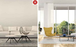 8 sai lầm phổ biến và giải pháp khắc phục khi trang trí phòng khách
