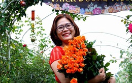 Khu vườn hoa hồng với 600 giống hồng nội và ngoại đủ màu sắc của nữ thạc sỹ nông nghiệp