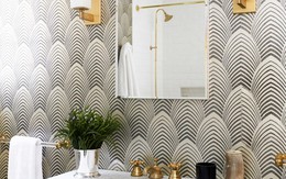Phòng tắm nhỏ đẹp ấn tượng với 3 kiểu trang trí theo phong cách Art Deco