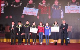 Lễ trao giải cuộc thi “Biến đổi khí hậu với cuộc sống” năm 2017