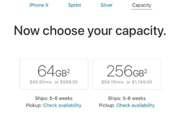 iPhone X vừa cho đặt trước đã hết hàng sau vài phút