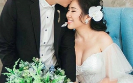 Lê Phương và chồng kém tuổi công bố ảnh cưới