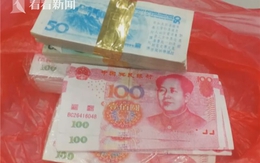 Mang 350 triệu đồng đi gửi ngân hàng, cụ ông bàng hoàng mở ra toàn tiền âm phủ