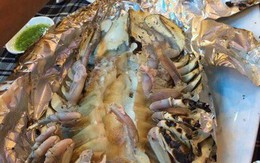 Nhậu con bọ biển khổng lồ, xẻ thịt cá trắm đen 45 triệu