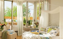 Phòng ngủ theo style đồng quê tuyệt đẹp này sẽ xua tan cái nóng ngày hè