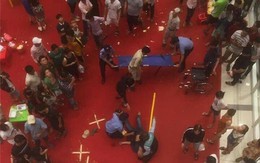Náo loạn thanh niên nhảy lầu ở khu vui chơi trẻ em tại TTTM Bình Tân