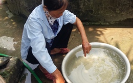 Dự án nước sạch 90 tỷ ở Hà Nam: Bắt quả tang nhà máy nước sạch Đồng Du xả thải ra môi trường