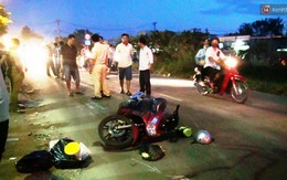 Người thân gào khóc khi cô gái bị xe khách cán tử vong trên đường phố Sài Gòn