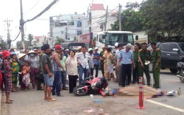 Nam sinh tử vong sau va chạm xe ben ở Sài Gòn