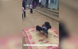 Học sinh dân tộc nhảy hiphop như vũ công chuyên nghiệp