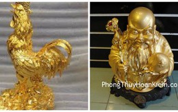 Hai tượng 'vàng' nhặt được có phải là vàng thật?