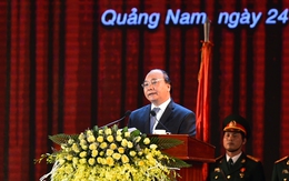 Thủ tướng Nguyễn Xuân Phúc tham dự kỷ niệm 42 năm Ngày giải phóng Quảng Nam