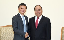 Ông Jack Ma nói gì trong cuộc gặp với Thủ tướng Chính phủ Nguyễn Xuân Phúc