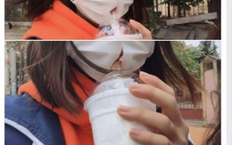 Nữ sinh bất ngờ nổi tiếng chỉ bởi cách uống trà sữa 'có một không hai'