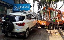 Ông Hải lại xuất hiện "giành" vỉa hè