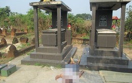 Phát hiện người đàn ông chết bất thường cạnh xe gắn máy ở nghĩa trang
