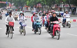 Mưa rét ở Hà Nội ngay ngày đầu năm mới