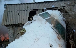 ÍMáy bay Thổ Nhĩ Kỳ lao xuống nhà dân ở Kyrgyzstan, 37 người chết
