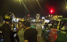 Bắt nghi phạm cướp xe taxi ở Sài Gòn như phim hành động