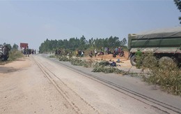Chồng chở đi khám thai, bà bầu 8 tháng bị xe đầu kéo tông tử vong