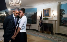 Valentine của nhà Obama: "Gửi tình yêu cuộc đời"
