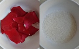 Tự làm hỗn hợp tẩy tế bào chết từ hoa hồng giúp đánh bay làn da rám nắng hè này