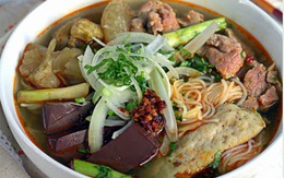 Bún bò tái gân