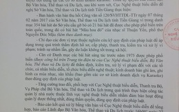 Sở Văn hoá Tiền Giang phải thu hồi lệnh cấm hát “Màu hoa đỏ” trước 27/3