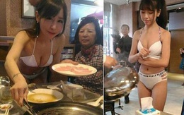 Nhà hàng nổi tiếng nhờ dàn nhân viên mặc bikini phục vụ