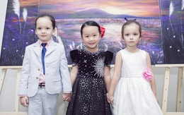 Con gái Linh Nga cùng hai con nhà Hồng Nhung lần đầu biểu diễn piano