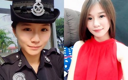 Nữ cảnh sát 9X gây chú ý vì xinh như hot girl