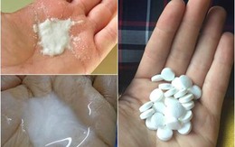 Nghiền vitamin B1 trộn với thứ này da trắng chỉ trong 2 ngày