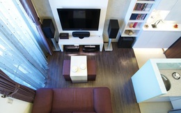 Căn hộ nhỏ vỏn vẹn 23m² được bố trí đẹp như căn hộ cao cấp