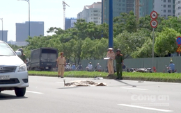 Tông dải phân cách, người phụ nữ bị xe tải cán tử vong