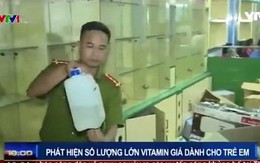 Lật tẩy cơ sở sản xuất vitamin cho trẻ em dán mác hàng Mỹ