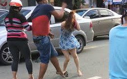 Phẫn nộ trai hèn đánh phụ nữ sau va chạm giao thông